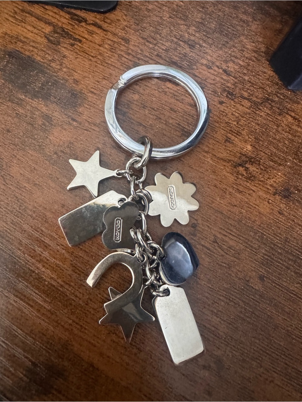 Coach 8 Charm Keychain - Multicolor - Picture 2 of 2